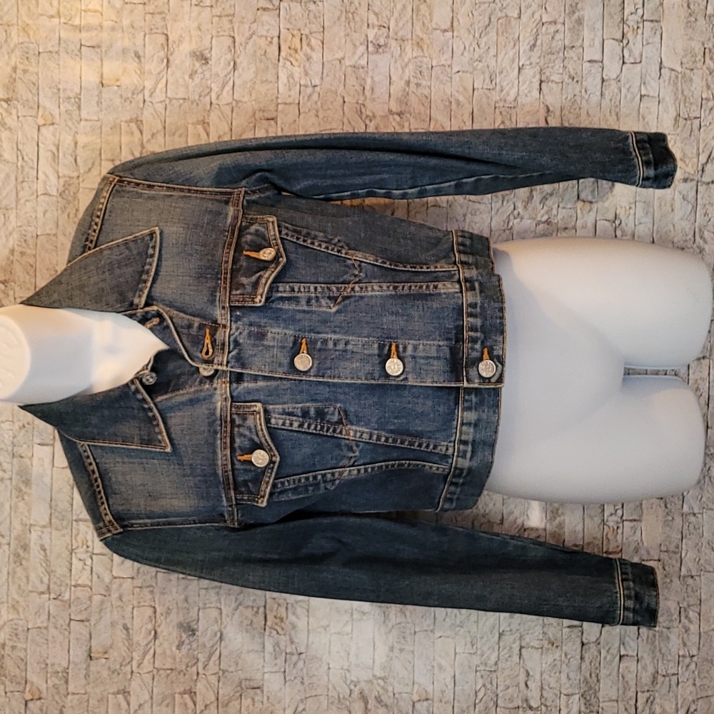 Red Engine Denim Jean Jacket
